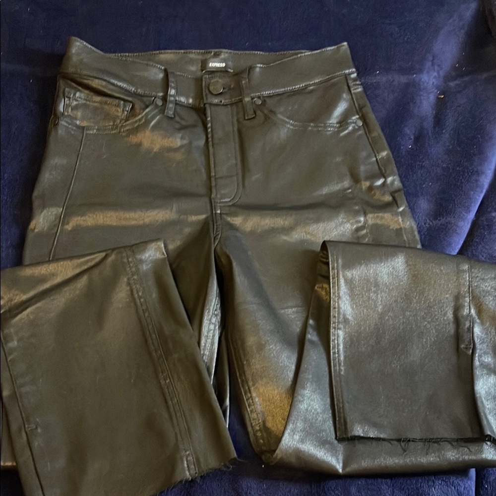 Black Coated Jeans